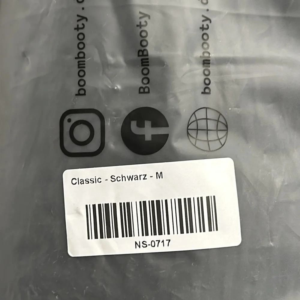 NWT Tik Tok BoomBooty Classics Anti-Cellulite Leggings-Black, Size Medium